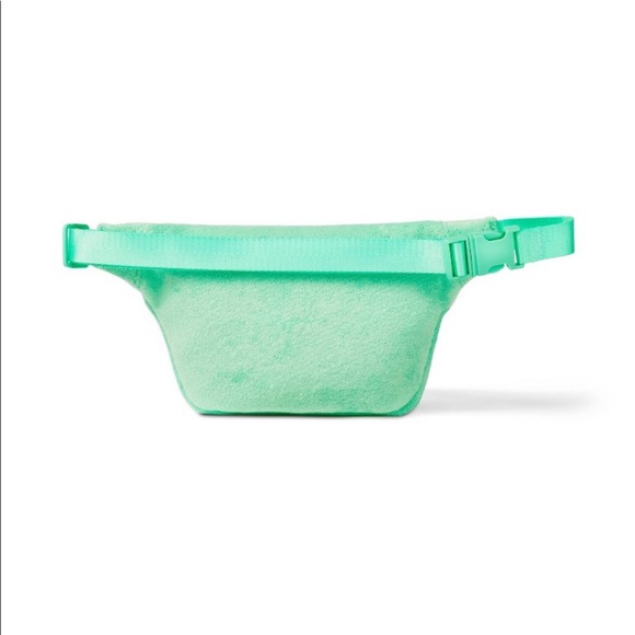 Terry Cloth Fanny Pack Stoney Clover Lane x Target- Light Green - Picture 3 of 4